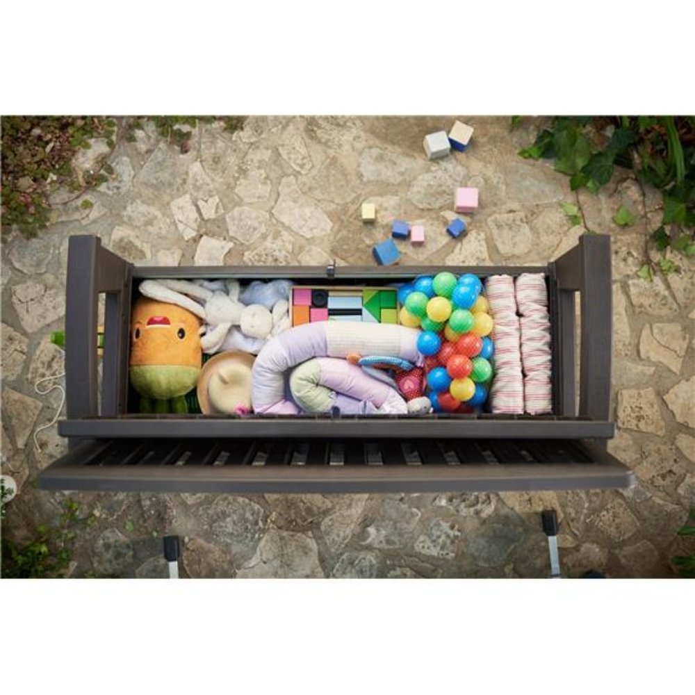 New Yard bench with storage compartment - Picture 9 of 16